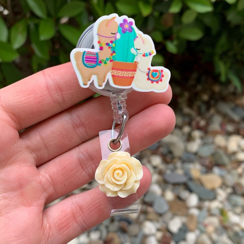 Lama Badge Holder